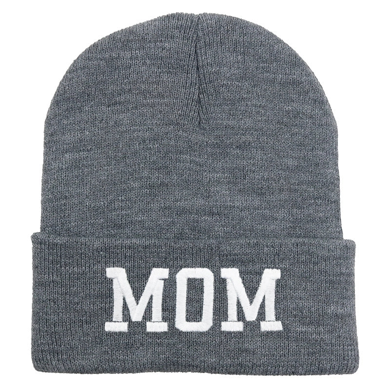 Unisex Modern Style Streetwear Letter Embroidery Eaveless Wool Cap