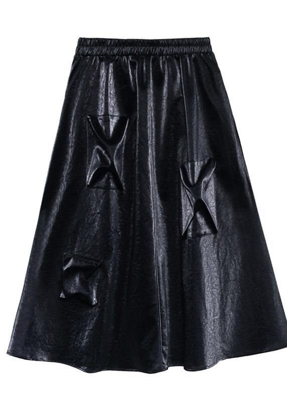 2024 autumn and winter  high waist mid length long skirt