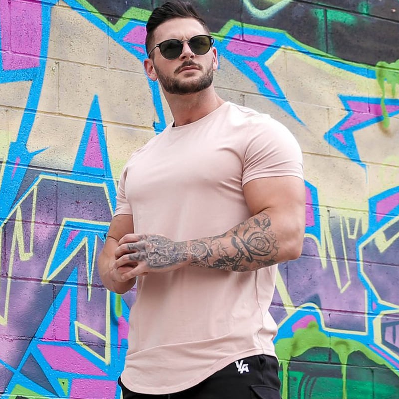 48% OFF ESSENTIAL DROP-CUT T-SHIRT