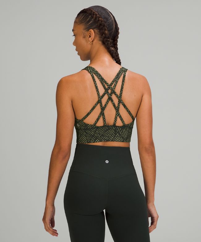 lululemon Free to Be Serene Longline Bra Light Support, C/D Cup Online Only