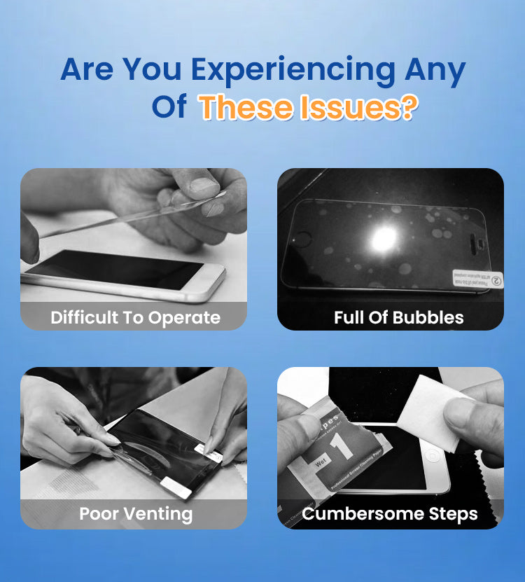 💥Quick-Apply Dust-Proof Screen Protector