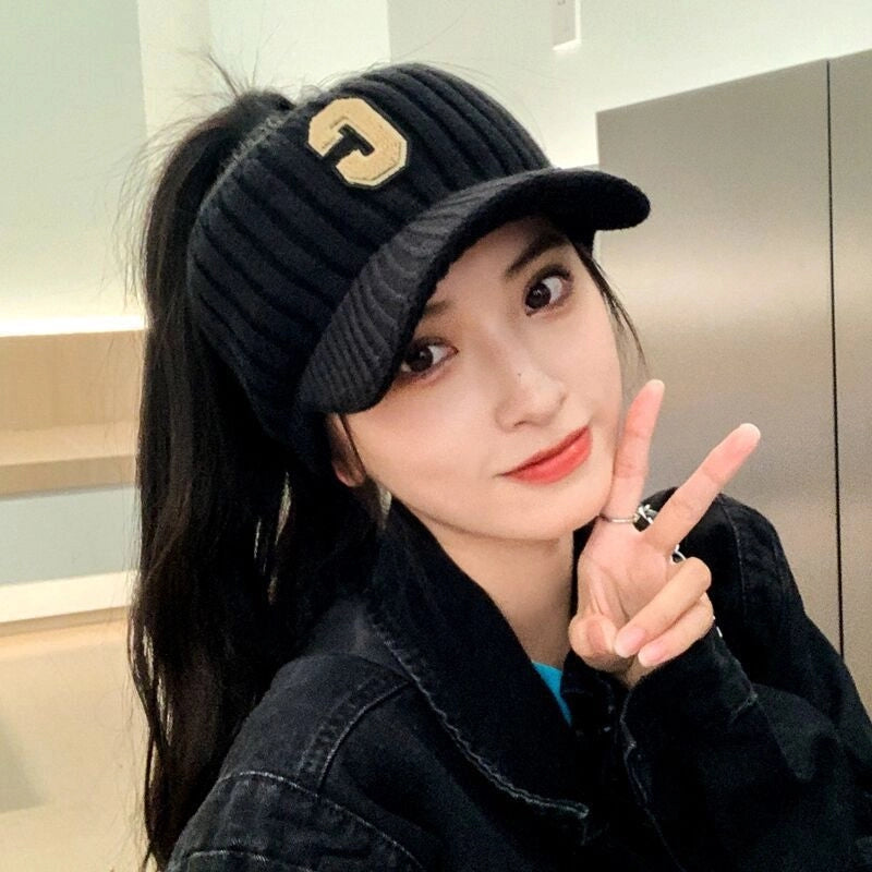 Women's Casual Letter Curved Eaves Baseball Cap