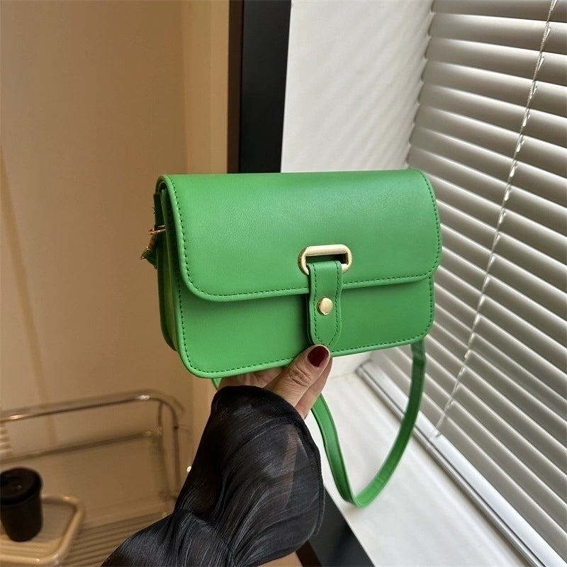 Women's Medium All Seasons Pu Leather Streetwear Shoulder Bag