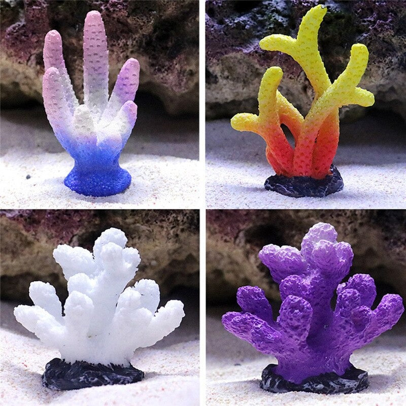 Artificial Coral Reef Ornament For Aquarium