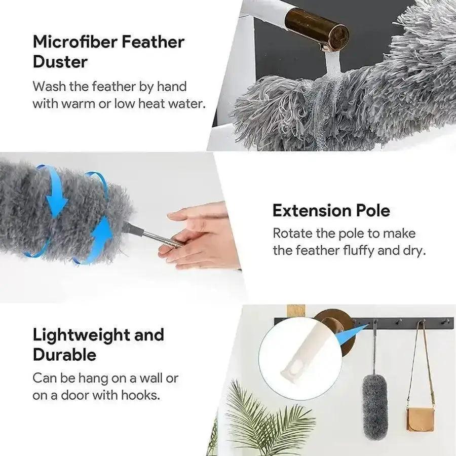 Feather Duster Dusting Brush-Long Duster