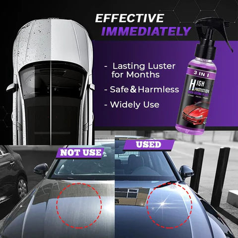 3in1 Car Protection Quick Coating Spray