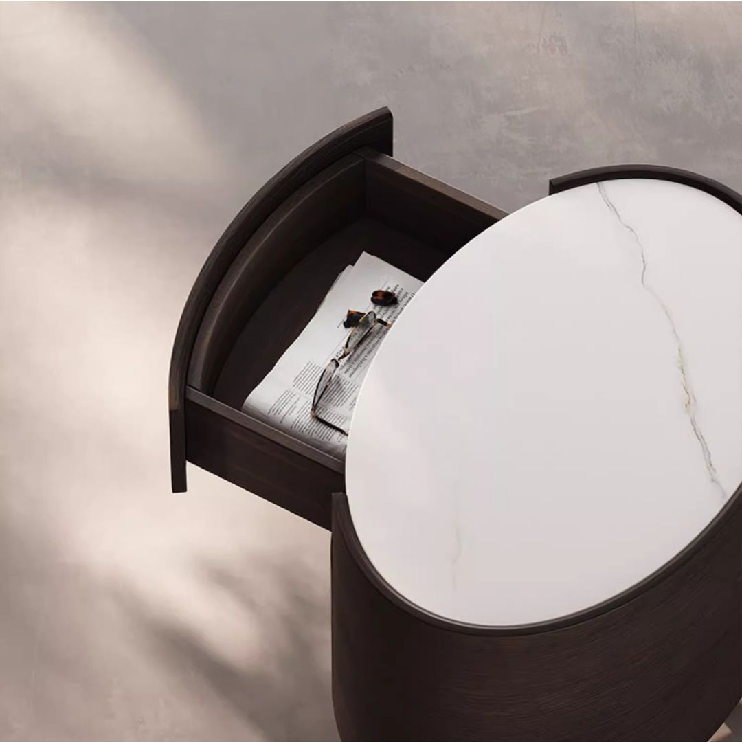Andlia Oval Nightstand