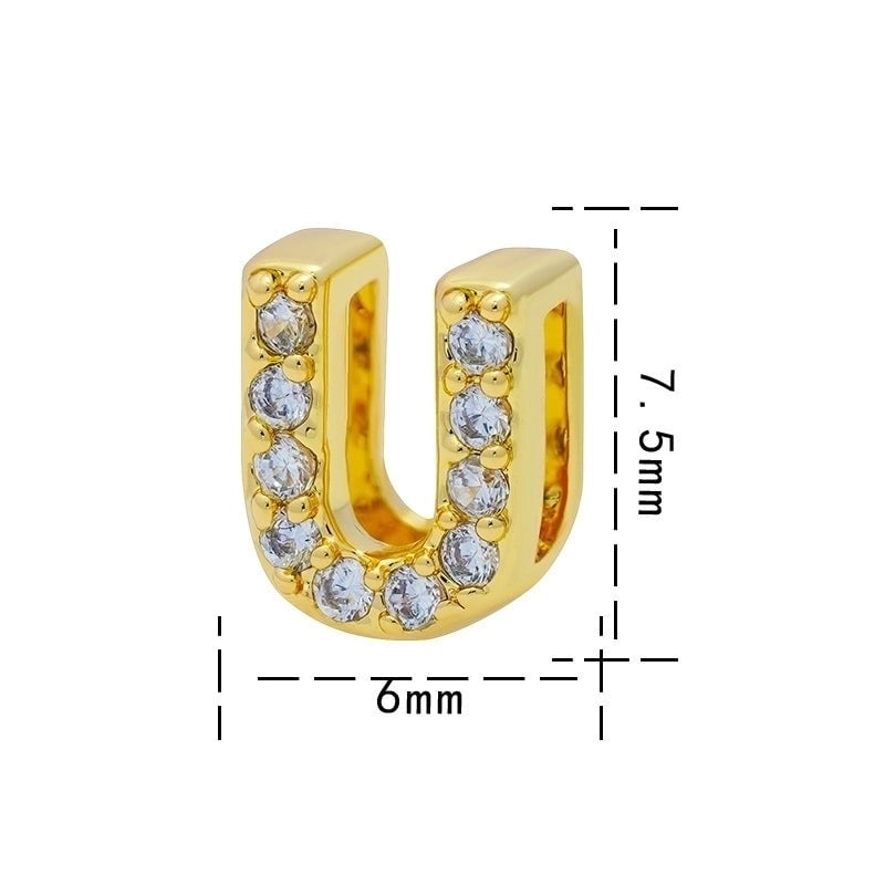 304 Stainless Steel Brass Plating Letter