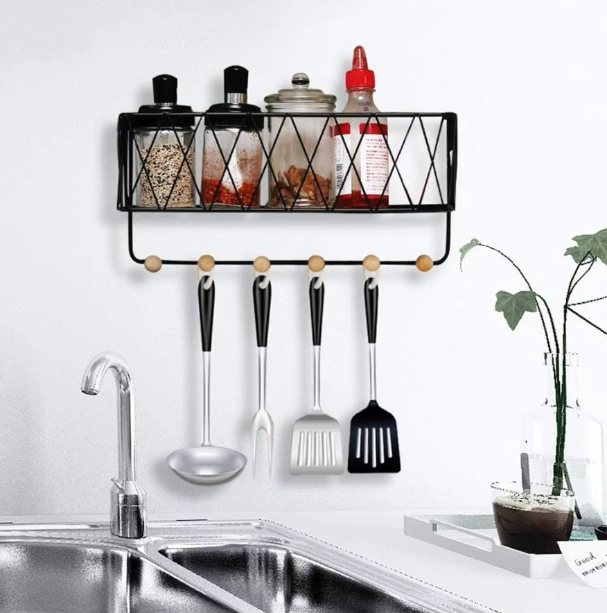 Criss-Cross Wall Utility Shelf