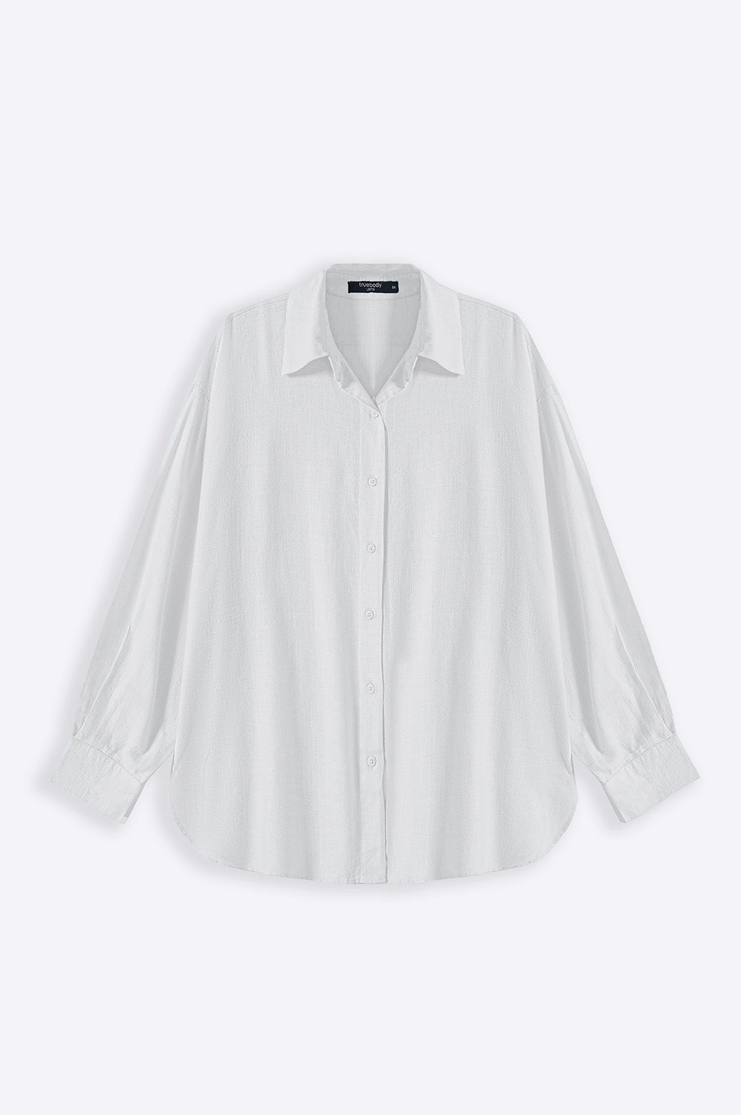 CURVE LINEN SHIRT