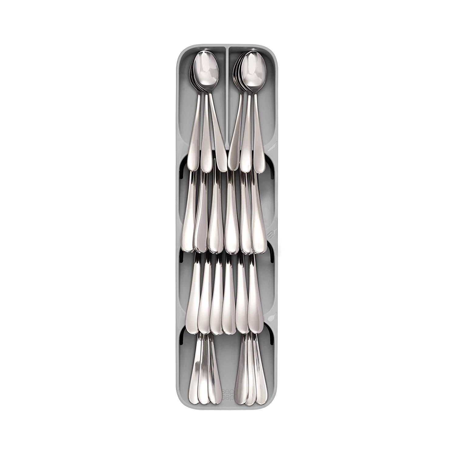 Compact Drawer Cutlery Organizer Tray
