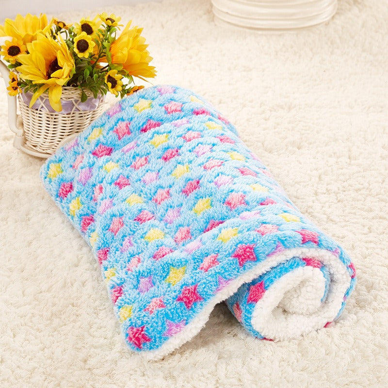 Thickened Fleece Pet Blanket
