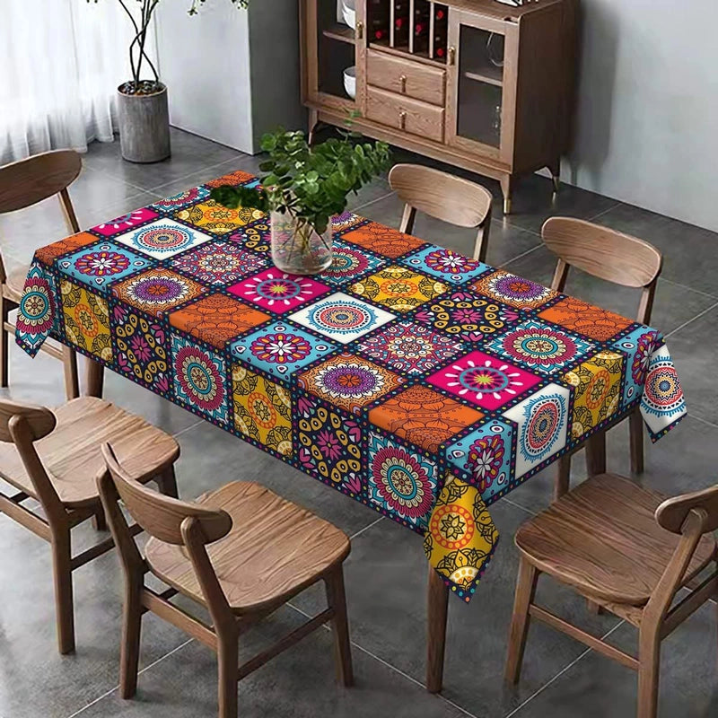 Minimalist Printing Polyester Tablecloths