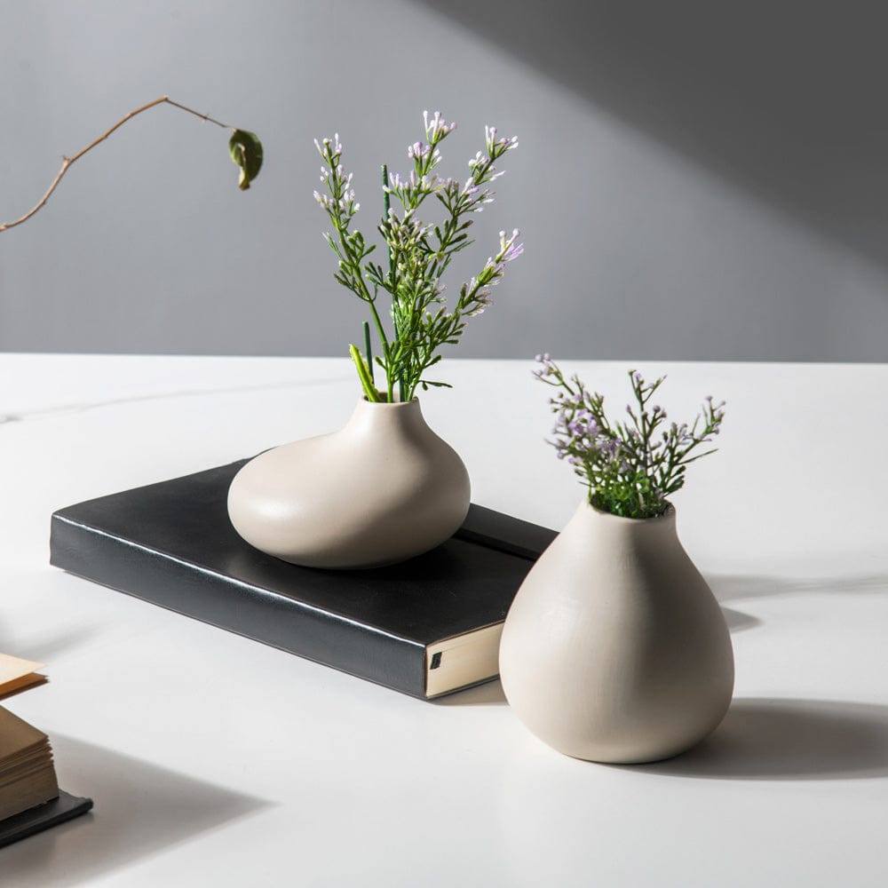 Creo Small Vase - Beige