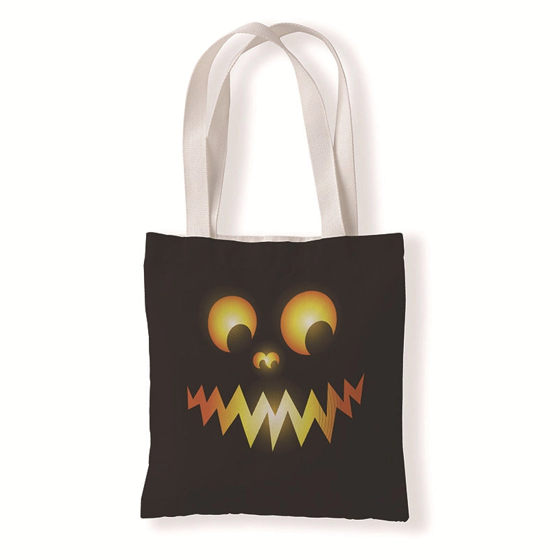 Unisex Minimalist Pumpkin Shopping Bags