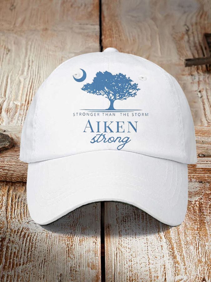 Aiken Strong print hat