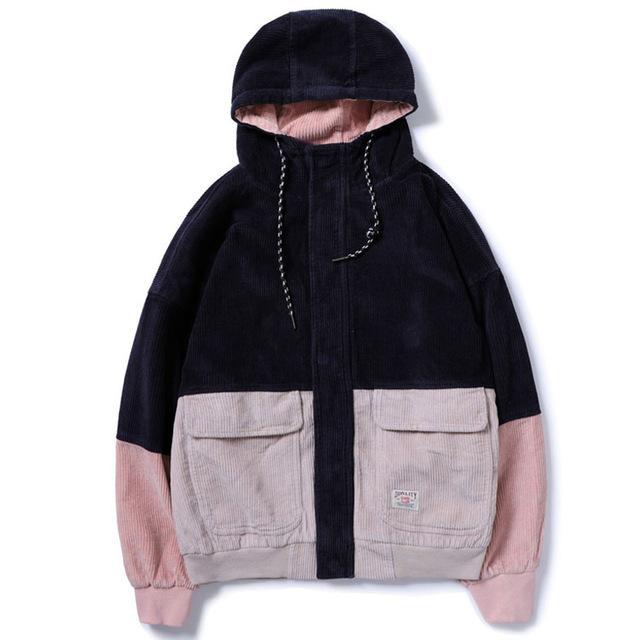 Pantone Corduroy Hooded Jacket