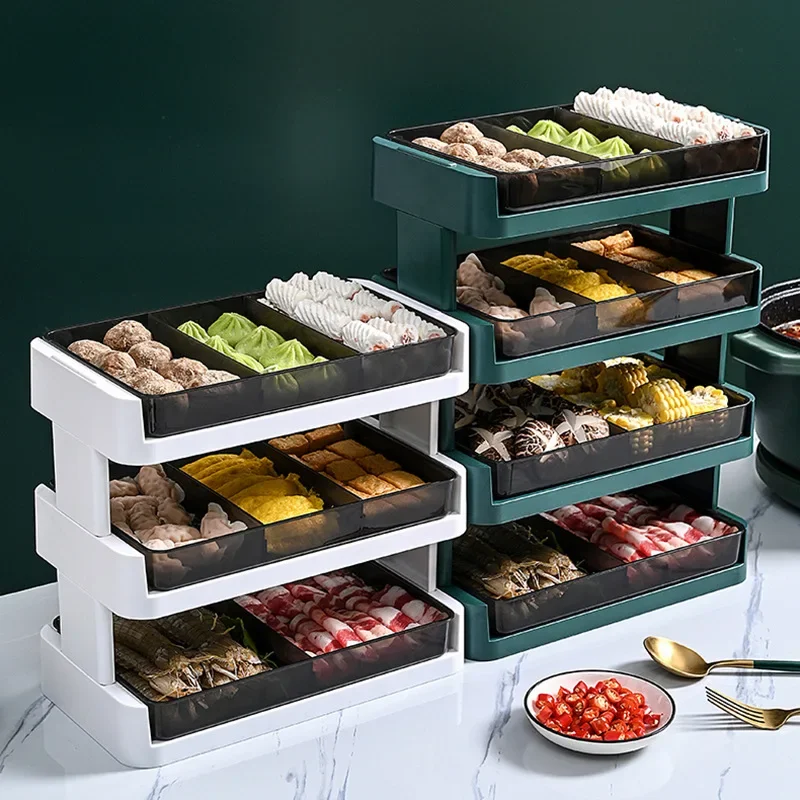 4-LAYER KITCHEN STORAGE RACK 鈥?PERFECT FOR DISHES HOT POTS & KITCHEN TOOLS