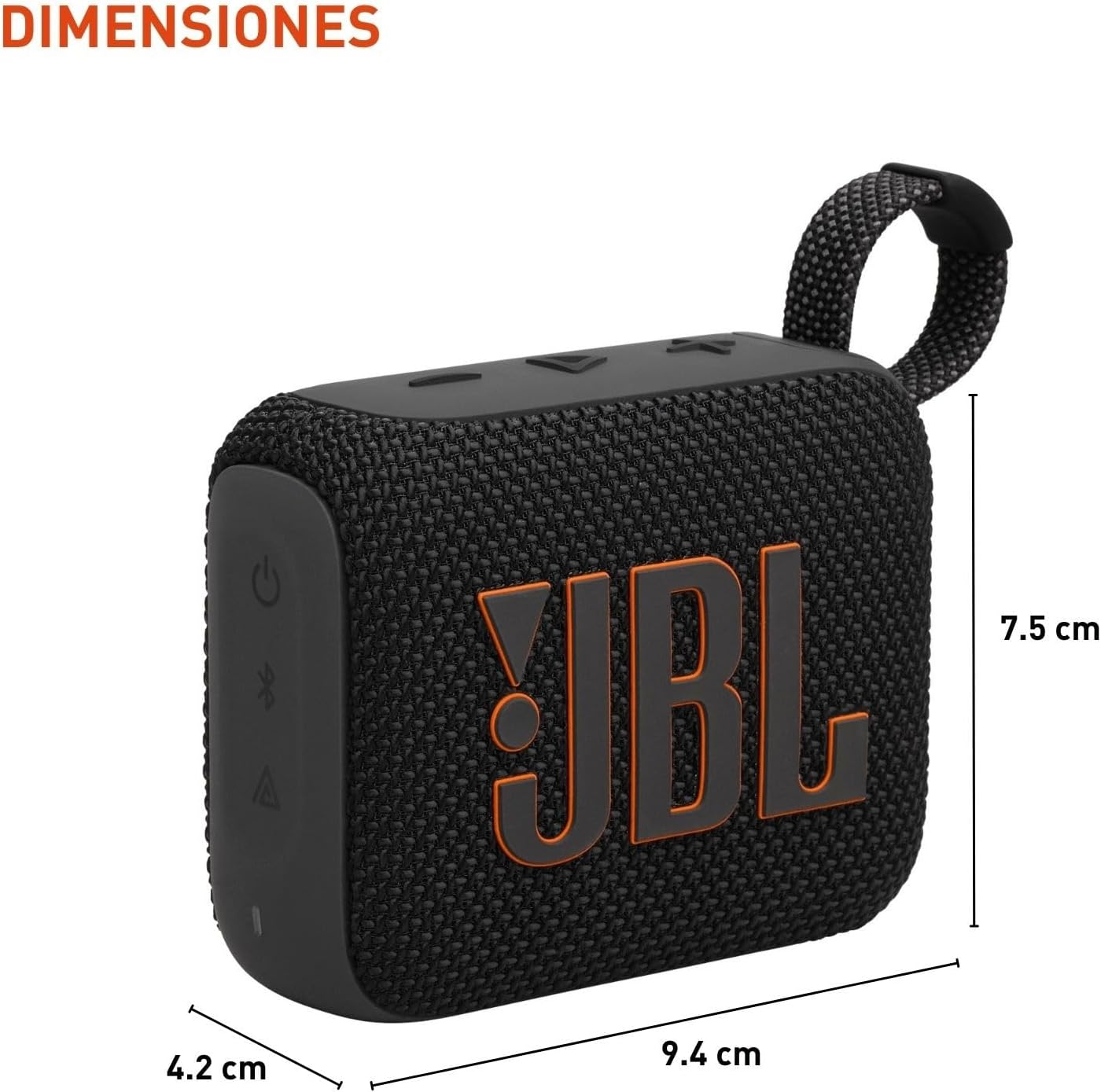 JBL Go 4 - Ultra-Portable, Waterproof and Dustproof Bluetooth Speaker, Big Pro Sound with Punchy bass, 7-Hour Built-in Battery