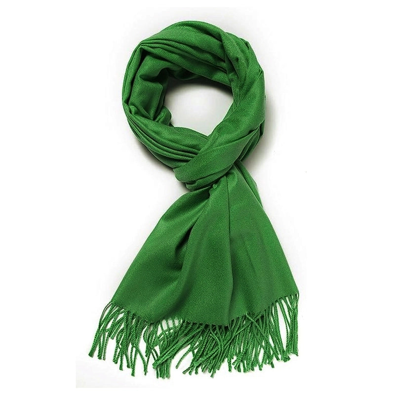Double-sided Cashmere-like Autumn And Winter Couple Mid-length Warm  Sweet Women's Scarf Shawl