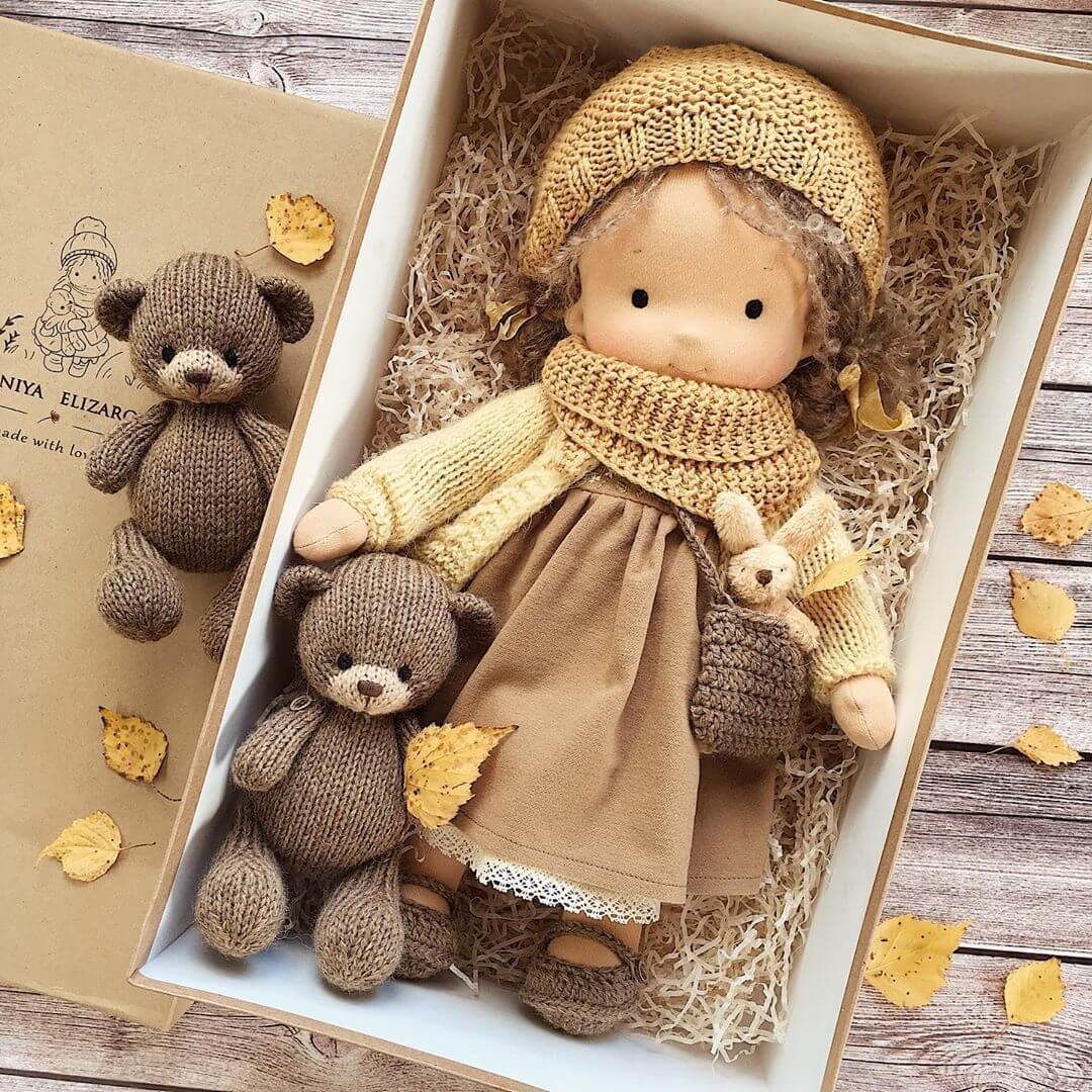 47%OFF-- 👧Handmade Waldorf Doll - Elena