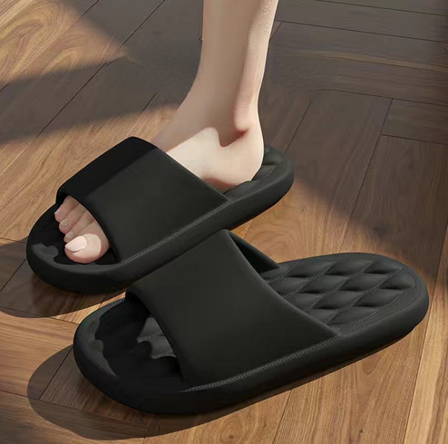Getjiida business New Cloud Soft EVA Slippers Couple Home Outdoor Slipper Summer Beach Unisex Bedroom Shoes Ladies Flip Flops Thick Bottom Sandals