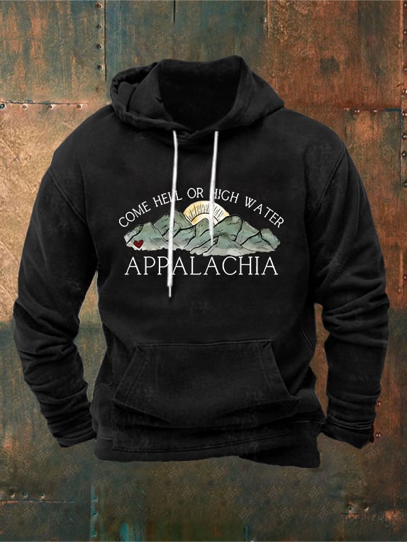 Men's Appalachia Strong Print Hoodie