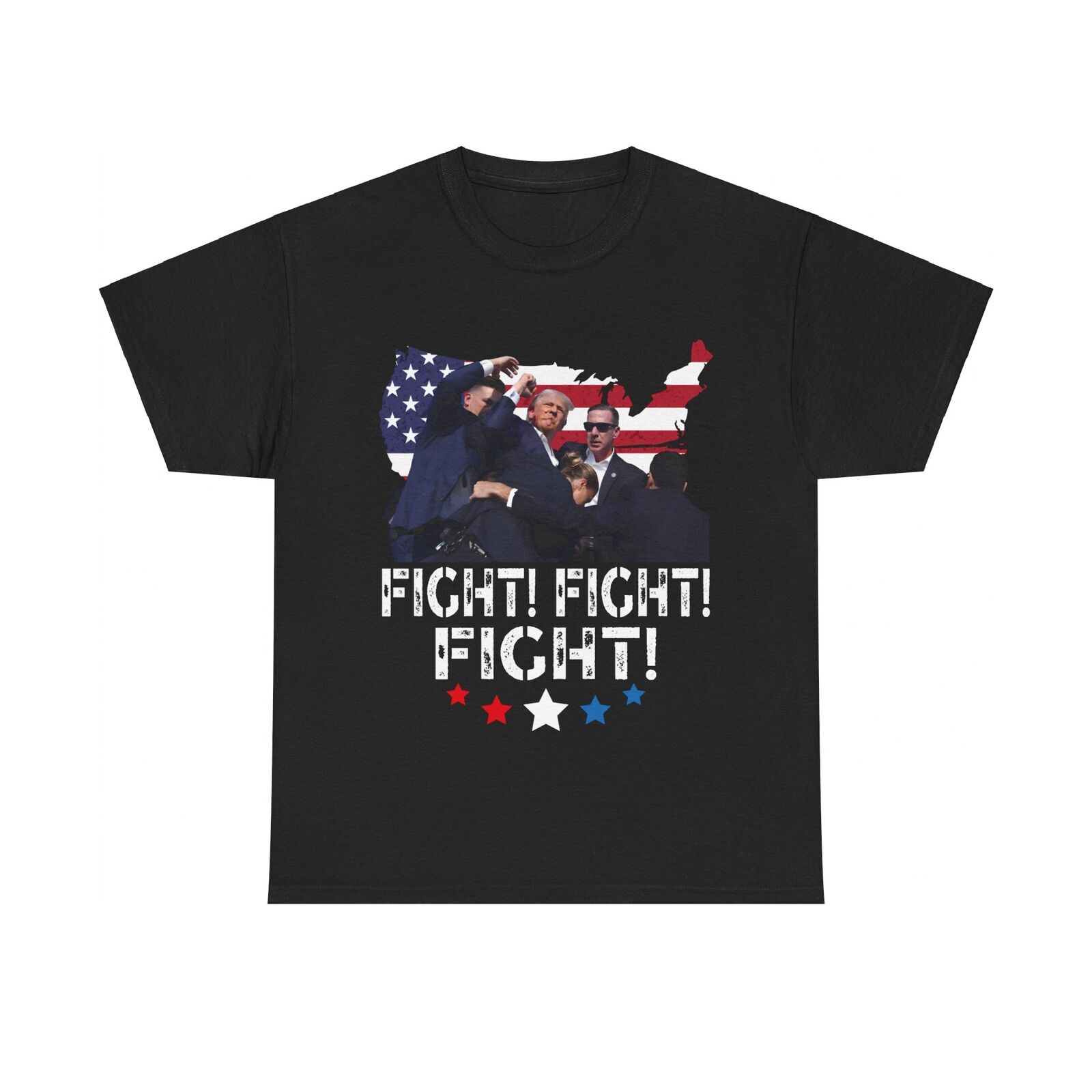 Donald Trump Shooting T-Shirt, Trump Fight Shirt, Assassination Attempt Tee