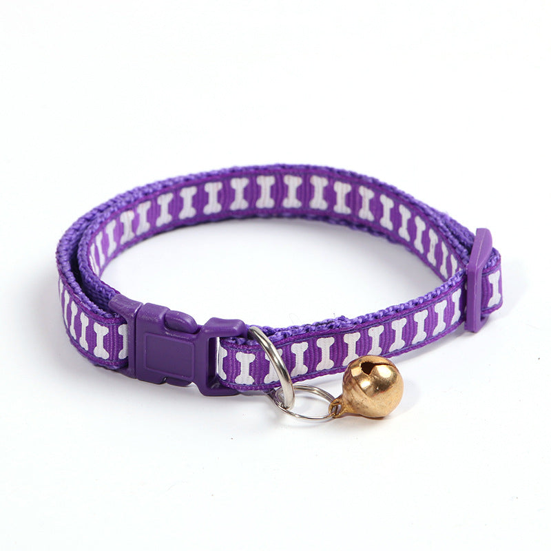 Cat Collar Safety Elastic Adjustable With Bells