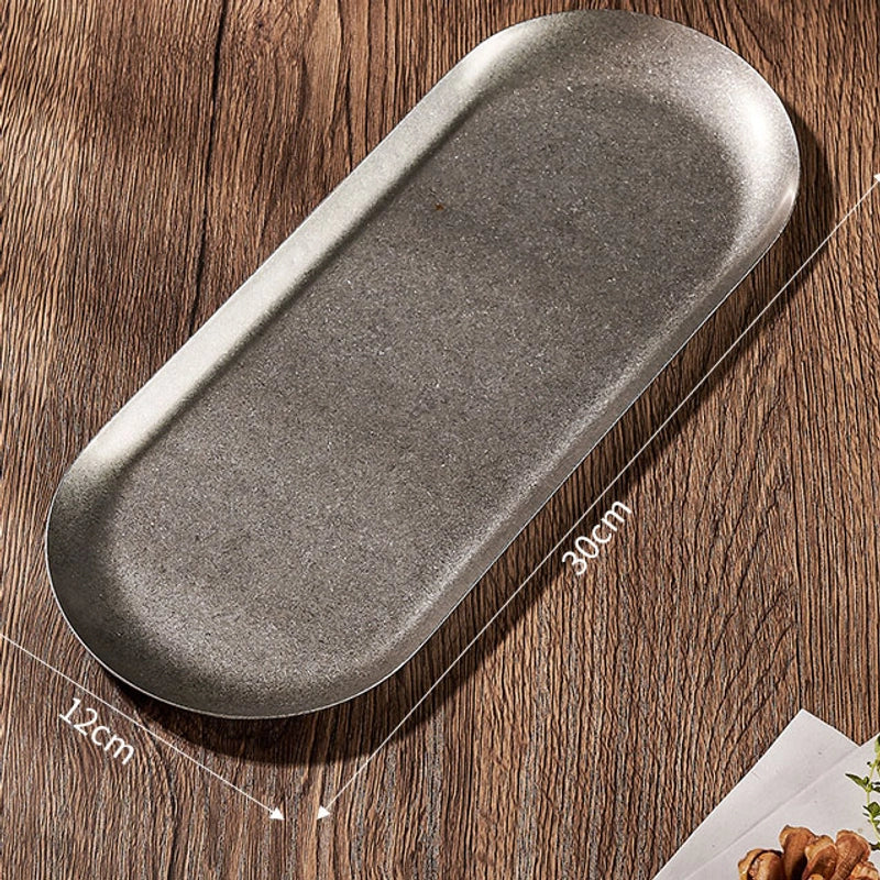 Casual Classical Pastoral Solid Color 304 Stainless Steel Tableware 1 Piece