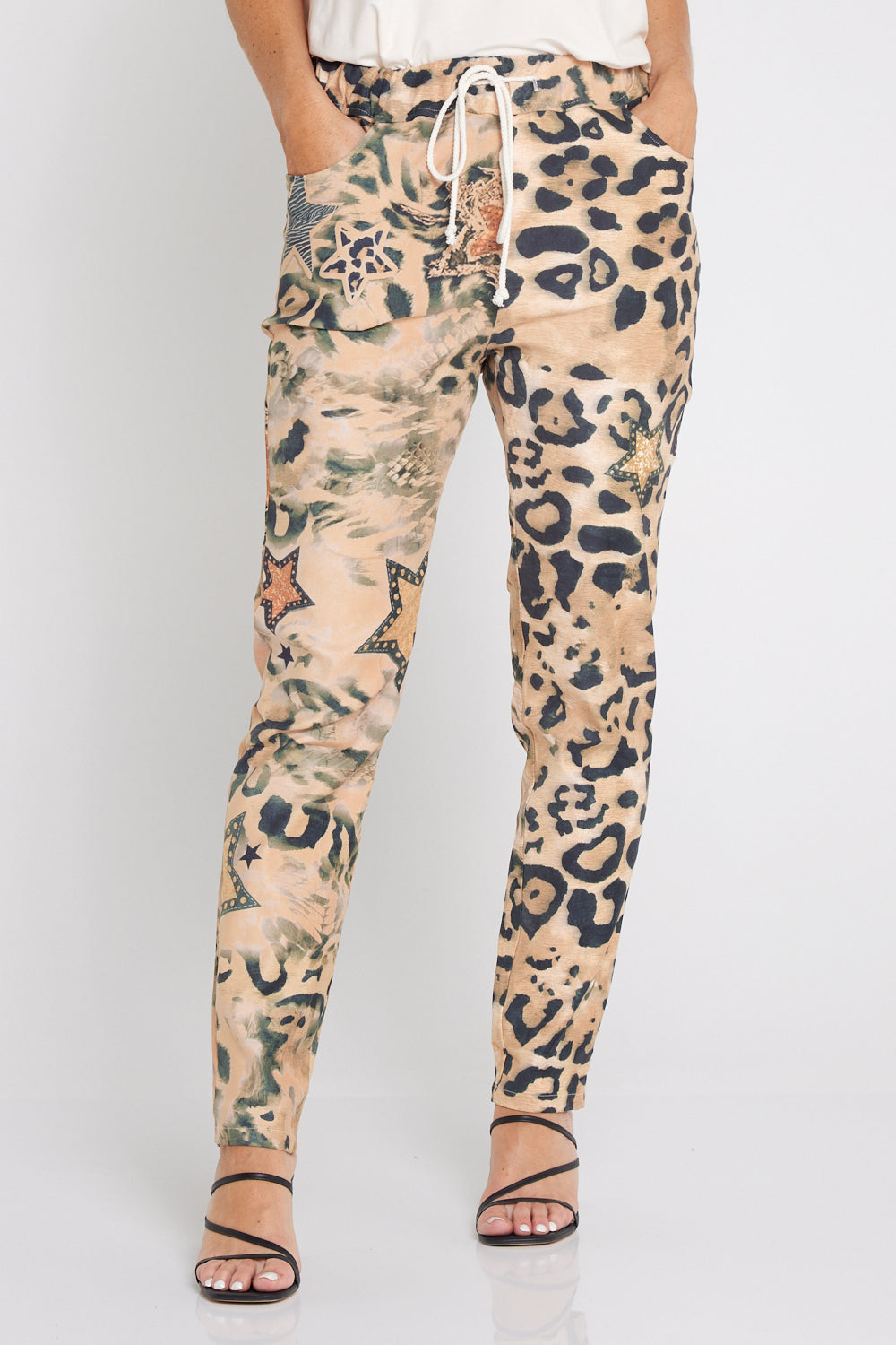 Beth Pants - Cheetah Print