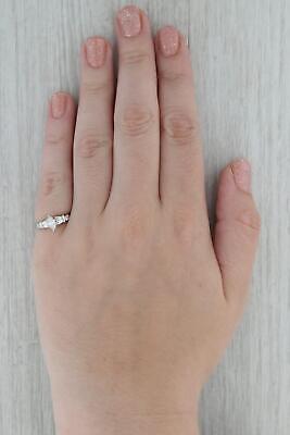 Vintage 0.65ctw Marquise Diamond Engagement Ring 950 Platinum Size 6