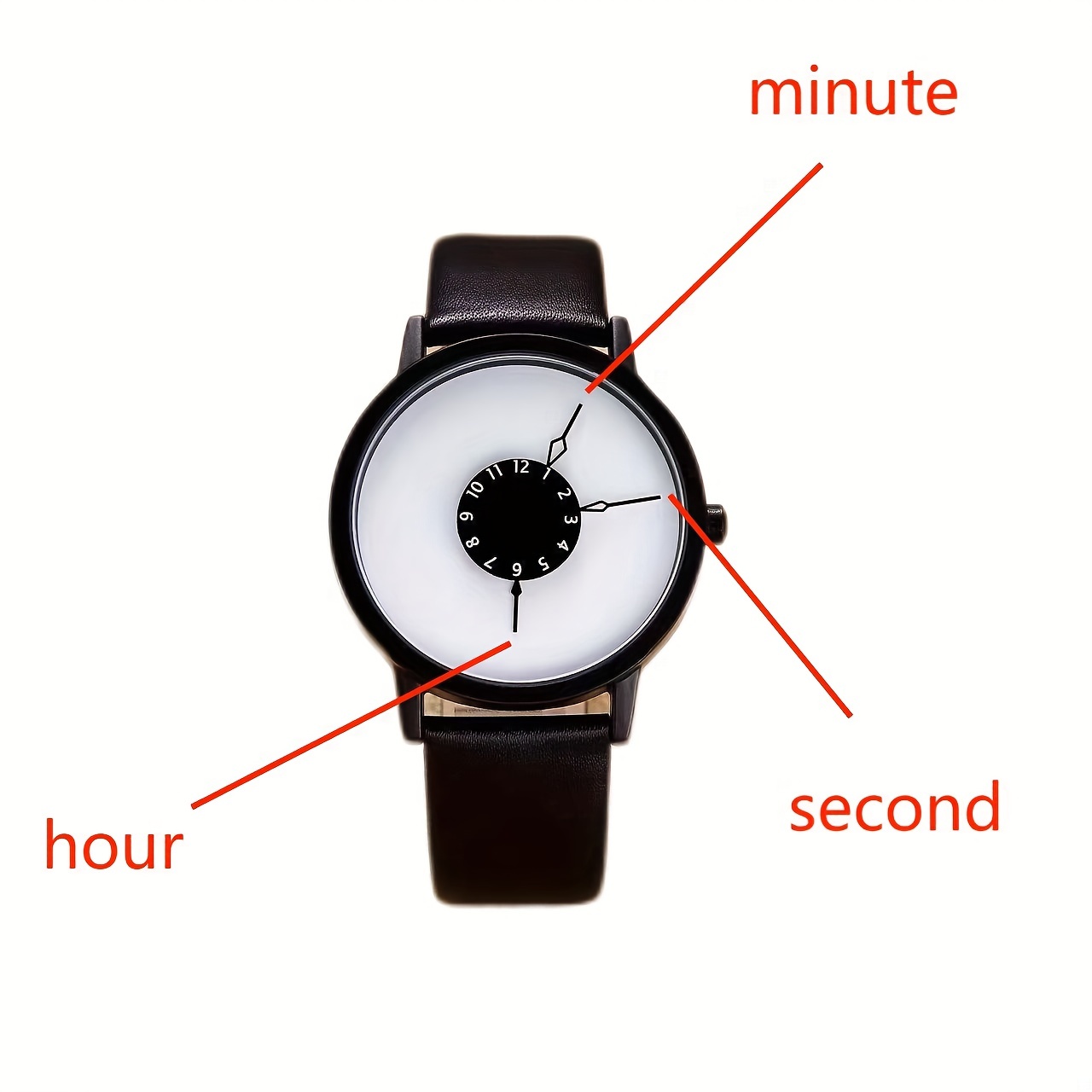 Cool Multicolor Men's Watch Casual Pointer Alloy Quartz Watch Men's Wrist Watch Birthday Gift Men's Accessories
