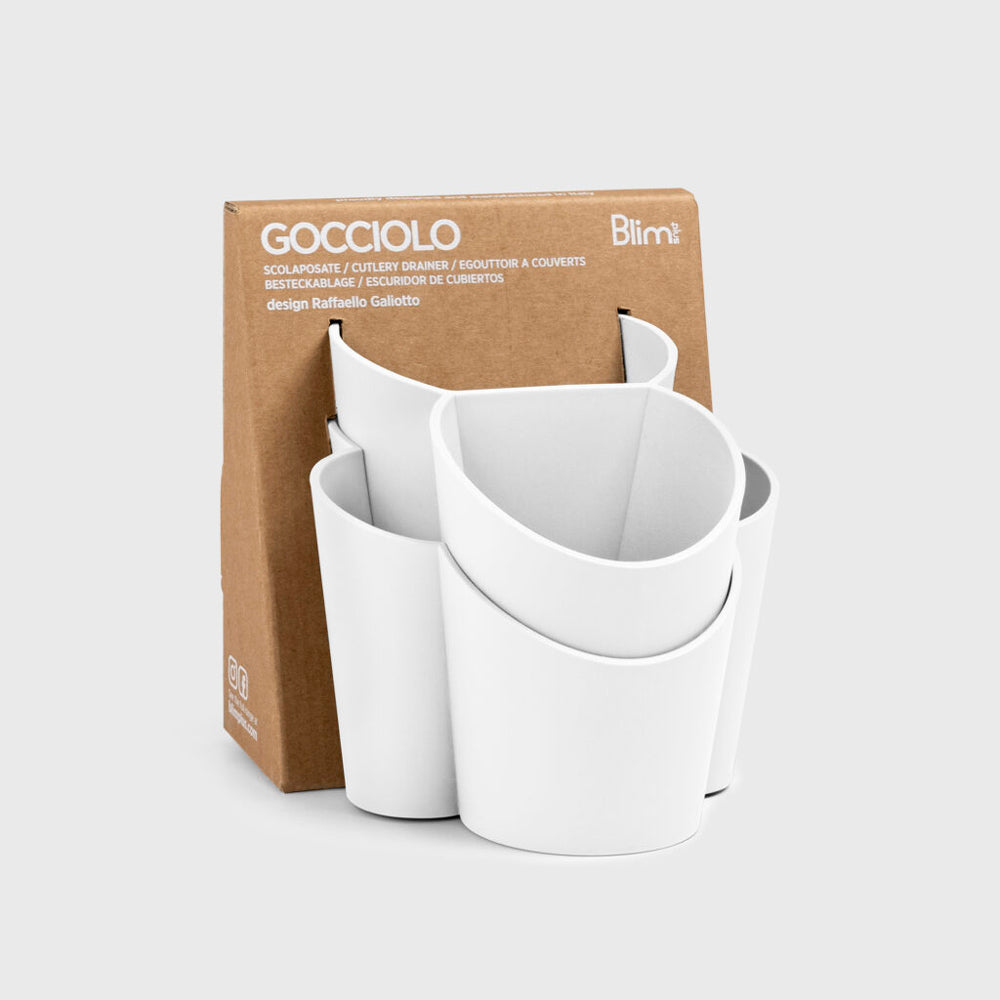 Gocciolo Cutlery Drainer - Arctic White