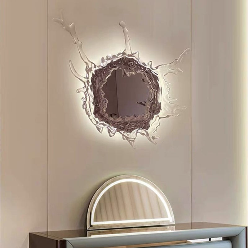 Fiji Mirror And Wall Lamp