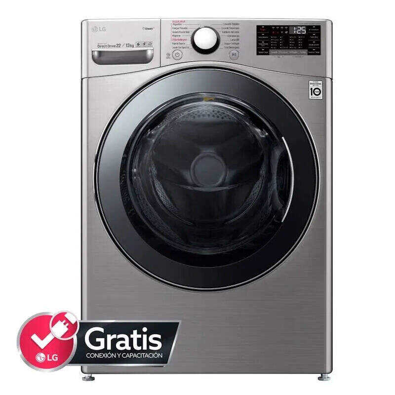 LAVADORA Y SECADORA 22/13 KG LG WD22VV2S6 AI DD  -WXL