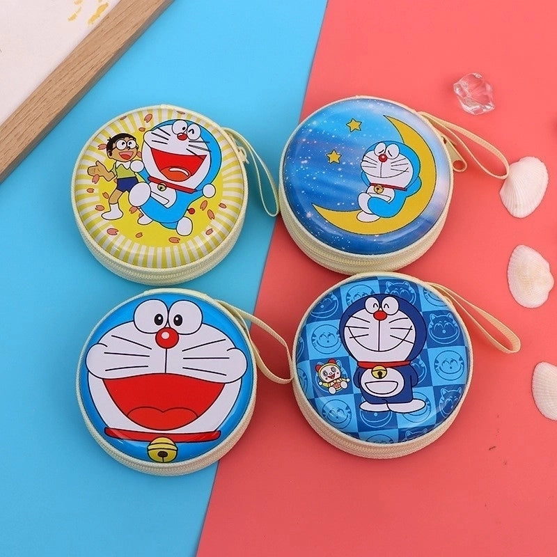 Unisex Santa Claus Tinplate Zipper Kids Wallets