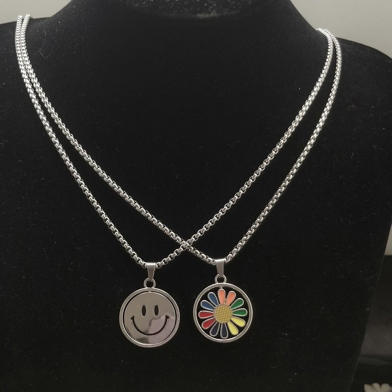 Smiley Rainbow Necklaces