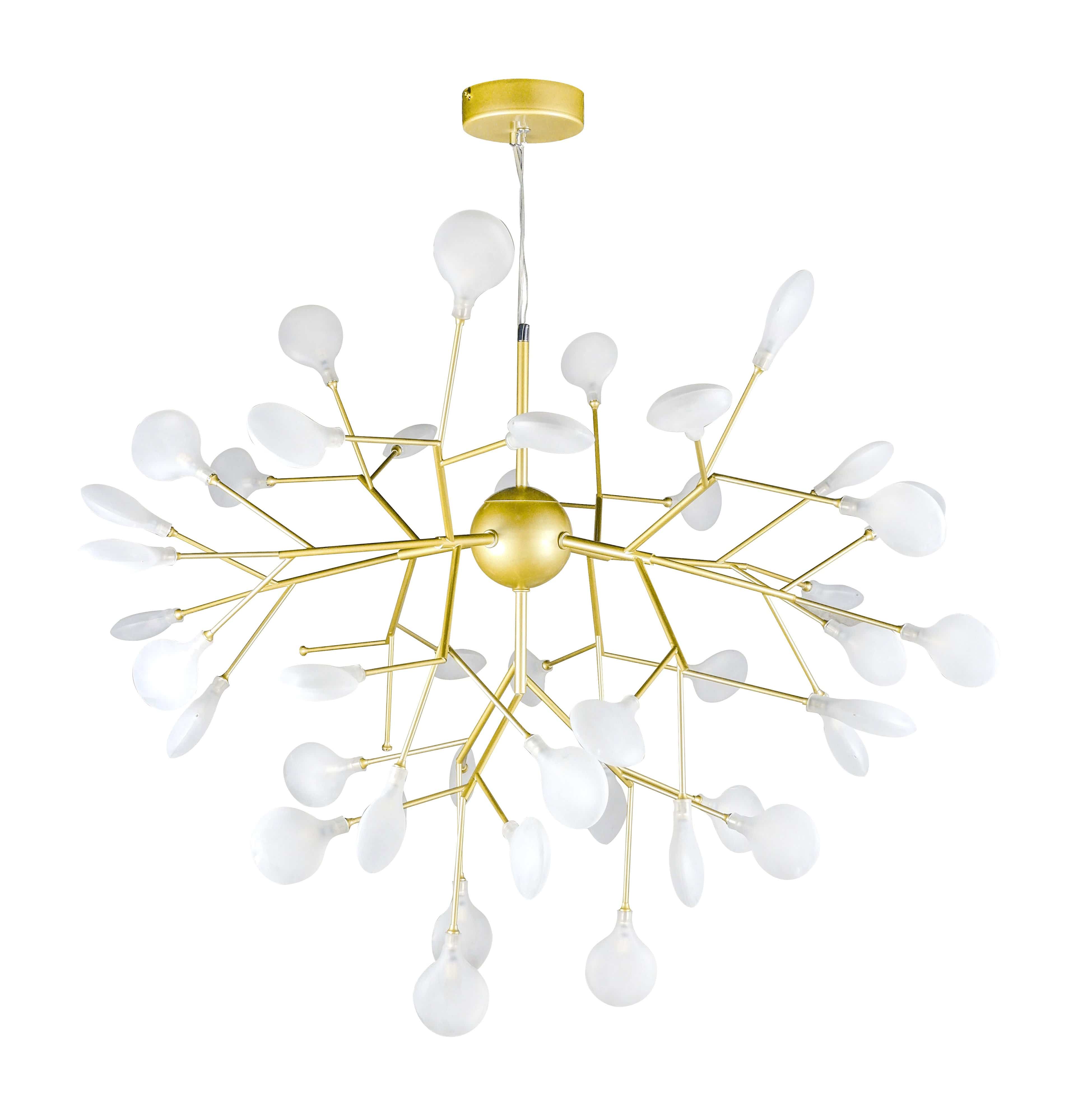 Cadiz | Glass x Gold Chandelier