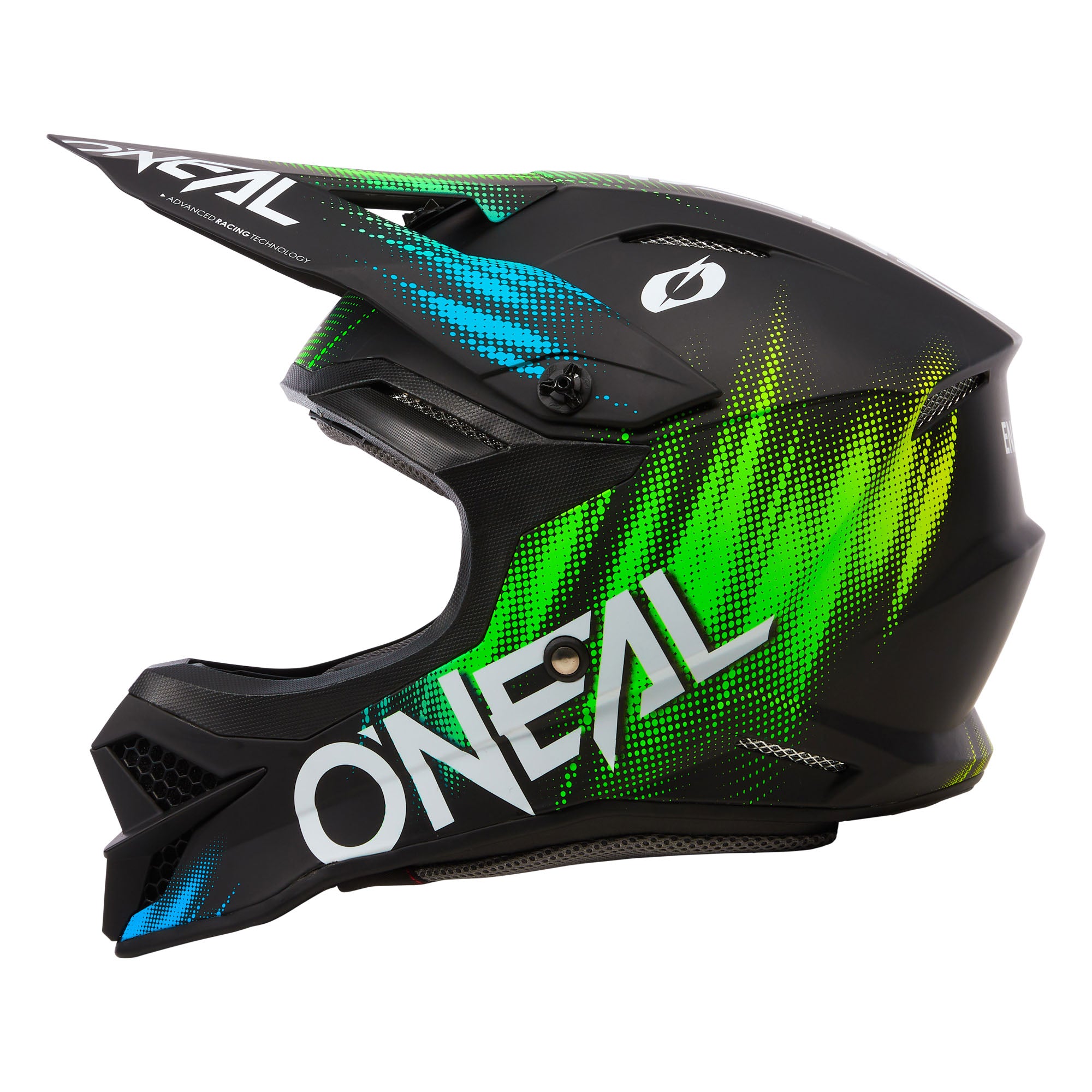 3 SRS Voltage V.24 Helmet Black/Green