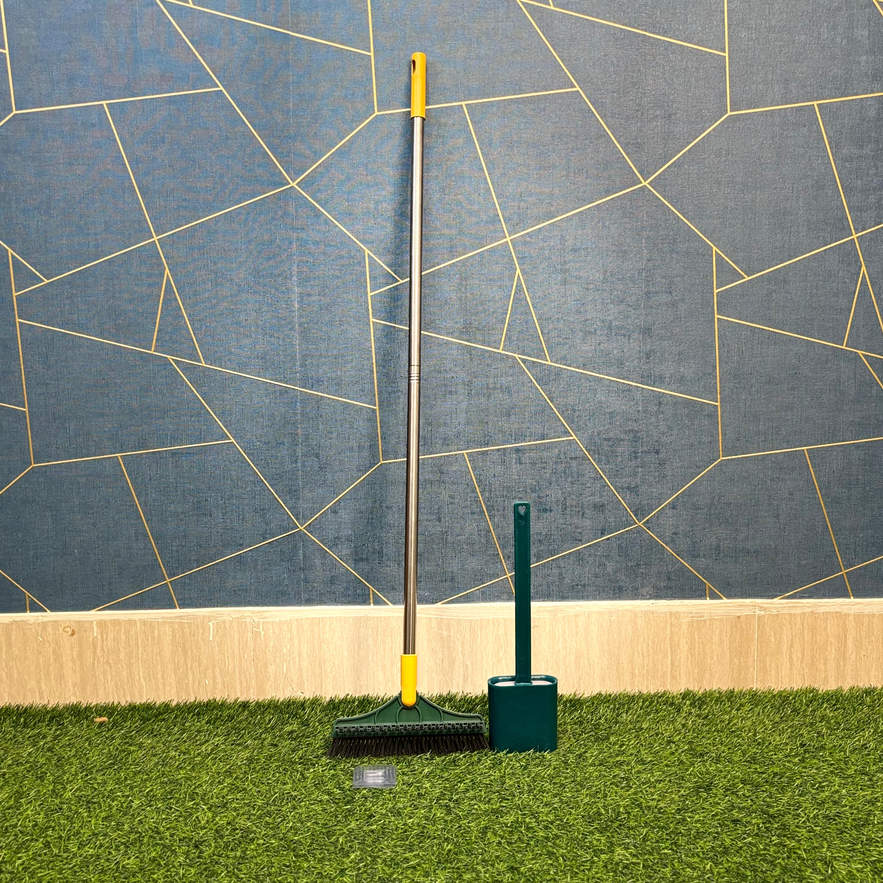 Toilet cleaning Combo- 3in1 magic brush and toilet brush