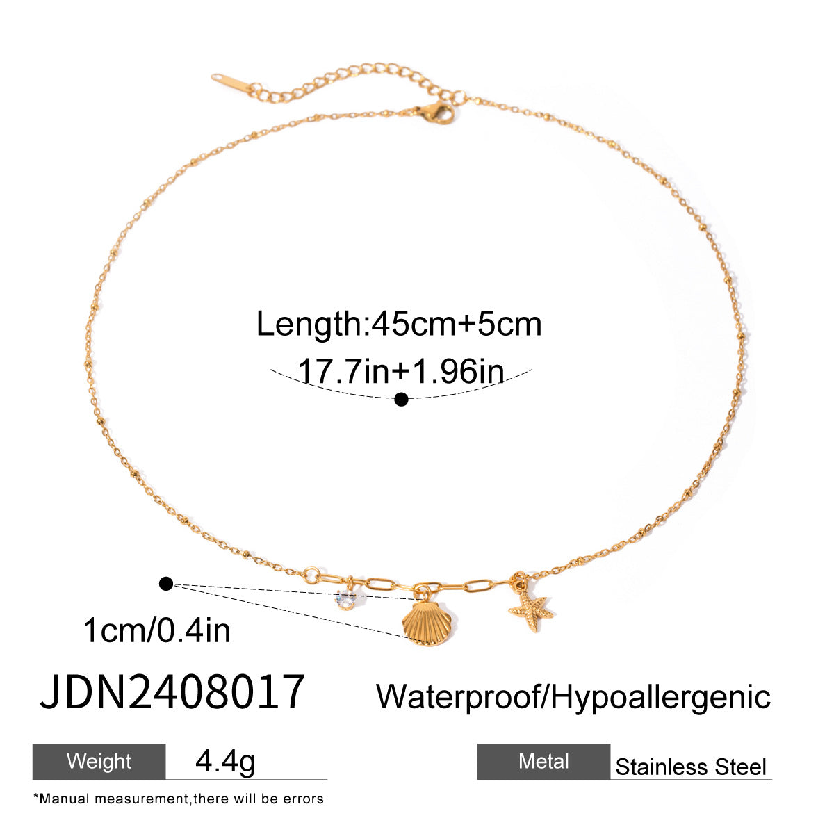 Jie Ding Cross Titanium Steel Necklace Jewelry Pendant Stainless Steel