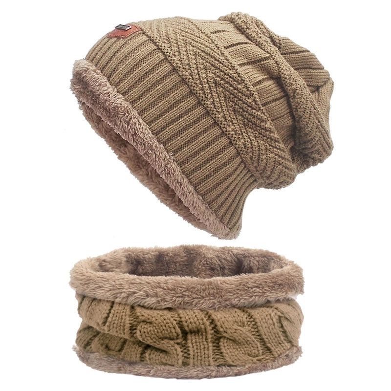Unisex Basic Minimalist Twist Eaveless Wool Cap