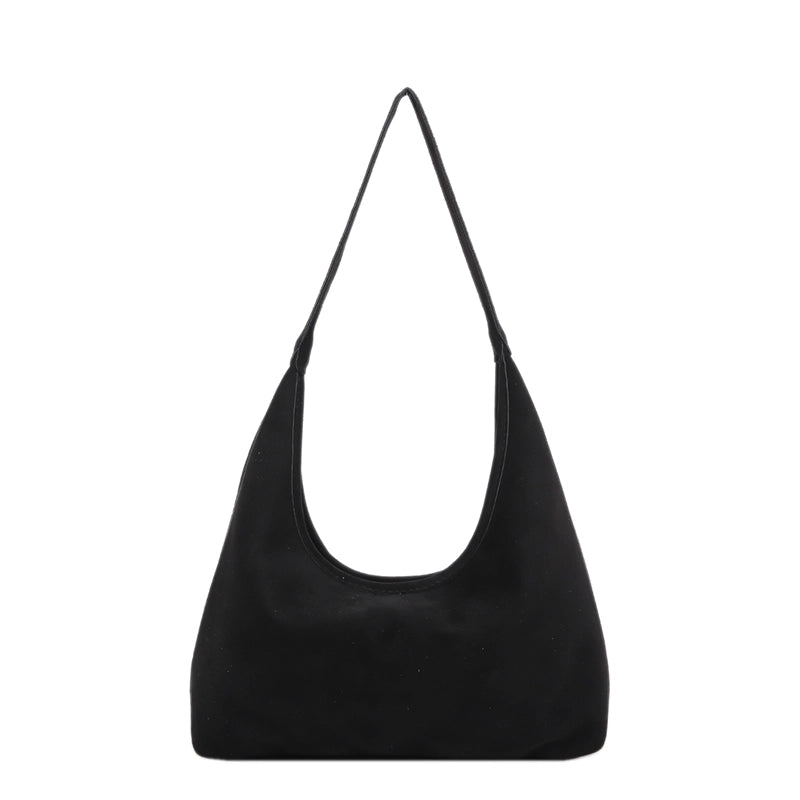 Retro Maillard Style Commuter Large Capacity Lazy Wind Loose Feeling Shoulder Bag Tote Bag