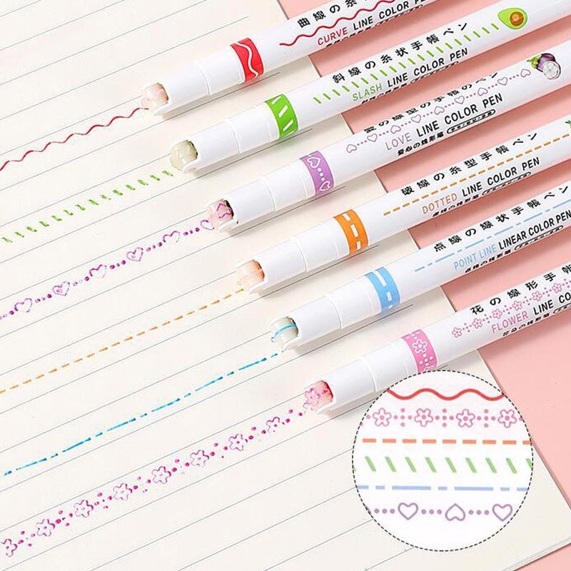 50% OFF🌸 Curve Highlighter Pen🥰For Your Kids