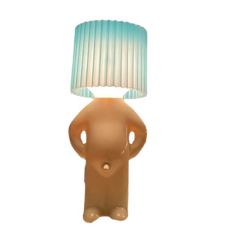 A Little Shy Man Creative Lamp