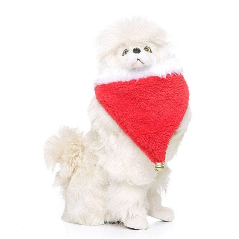 Big Beard Christmas Dog Hat