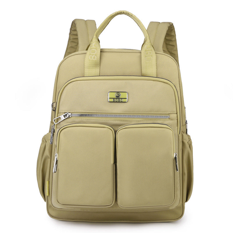 Women's Multi-Pocket Waterproof Oxford Cloth Backpack
