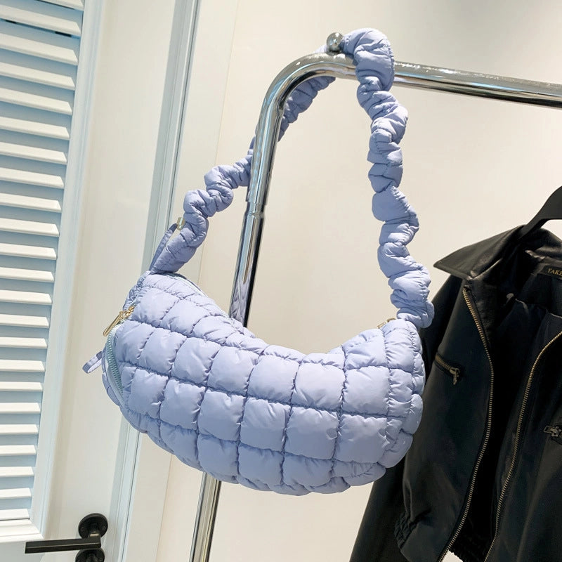 Women's Medium All Seasons Nylon Streetwear Cloud Shape Bag