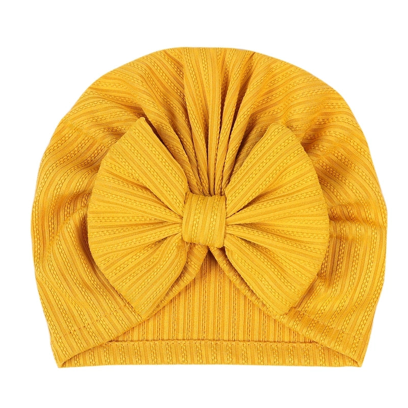 Baby Girl's Baby Boy's Minimalist Solid Color Jacquard Baby Hat